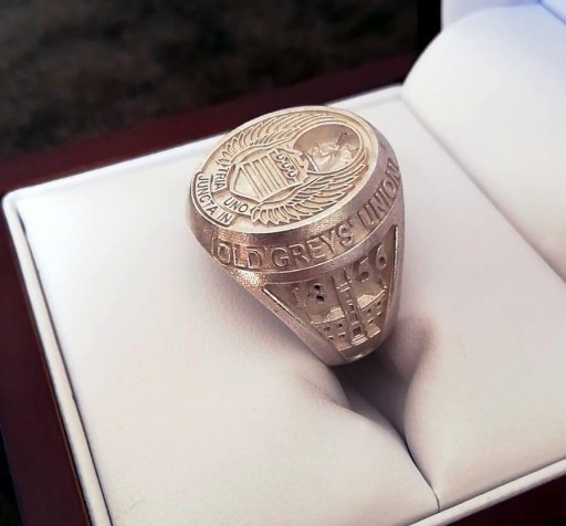 Old Greys' Union Red Gold Ring 